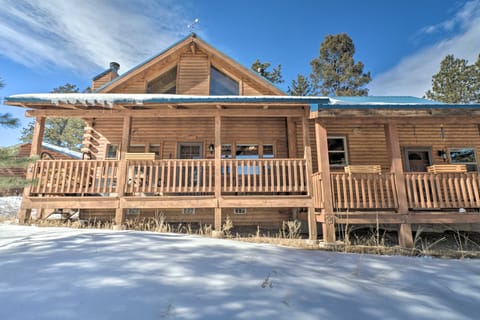Log Cabin w/ Mountain Views ~ 30 Mi to Pikes Peak! House in Colorado