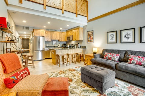 Ski & Relax Fireside: Frisco Gem w/ Resort Perks! Apartment in Frisco