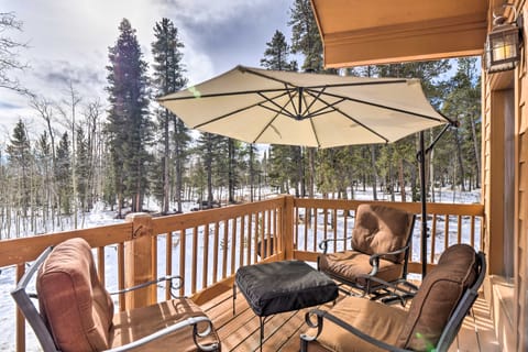 22STR-00047 Fairplay Cabin w/ Deck on 3 Acres! House in Park County