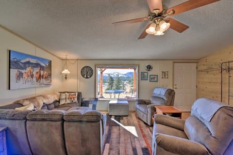 Secluded Mountain Retreat w/ Deck, Views & Hiking! House in Park County