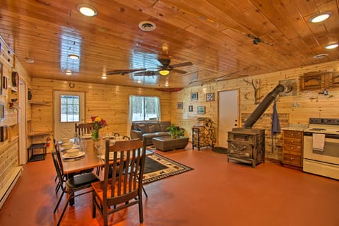 400-Acre Outdoor Enthusiast's Lodge in Mancelona! House in Michigan