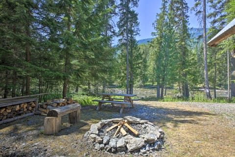 Expansive Moyie Riverfront Cabin - Pets Welcome! House in Idaho