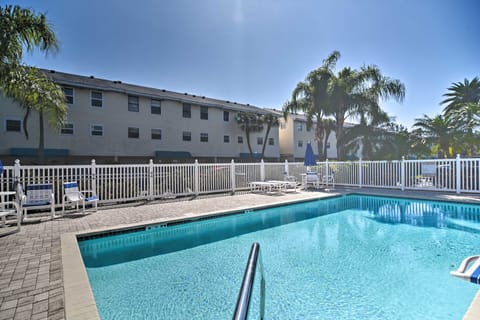 Large Balcony & Water Views: Indian Shores Condo! Apartment in Indian Shores