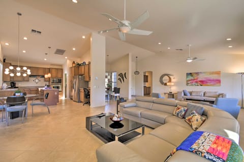 Long-Term Stay in PebbleCreek Resort! Home w/ Pool House in Goodyear