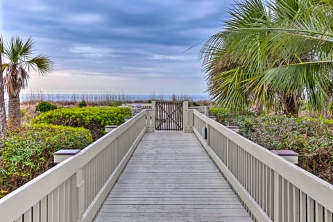 Ocean Views + Pool Access: Hilton Head Getaway Villa in Coligny Beach
