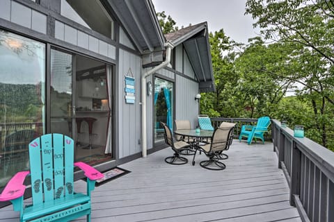 < 1 Mi to Lake! Osage Beach Home w/ Furnished Deck House in Lake of the Ozarks