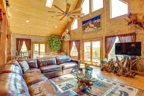 Fish Haven Cabin w/ Game Room, Views + Deck! House in Idaho