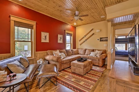 Fish, Hike & Ski: Riverfront Granby Cabin! House in Granby