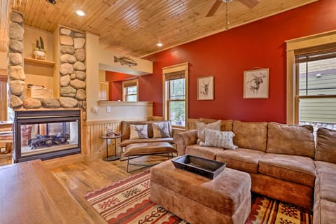 Fish, Hike & Ski: Riverfront Granby Cabin! House in Granby