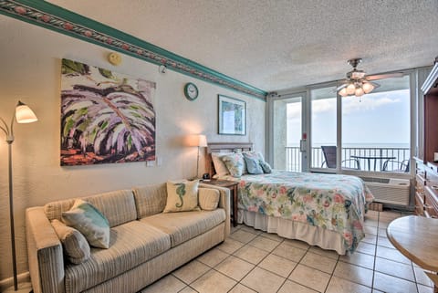 Oceanfront Daytona Beach Studio w/ Balcony Apartment in Daytona Beach Shores