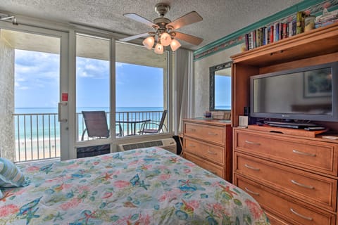 Oceanfront Daytona Beach Studio w/ Balcony Apartment in Daytona Beach Shores