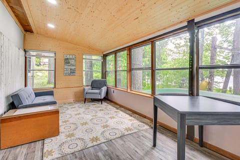 Lakefront Cabin w/ Fire Pit, Dock, & Boat Rental House in Wisconsin