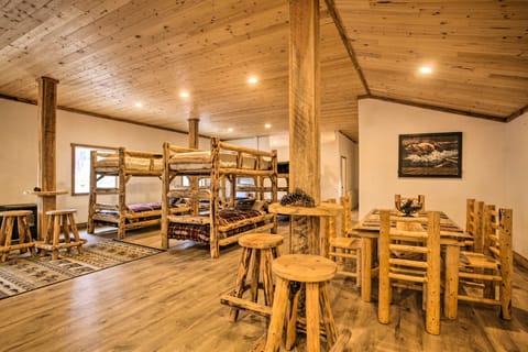 Rural Kettle Falls Bunkhouse w/ Airstrip & Trails! House in Franklin D Roosevelt Lake