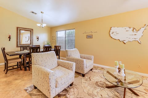 Sunny Maricopa Getaway w/ Private Pool + Fire Pit! House in Maricopa