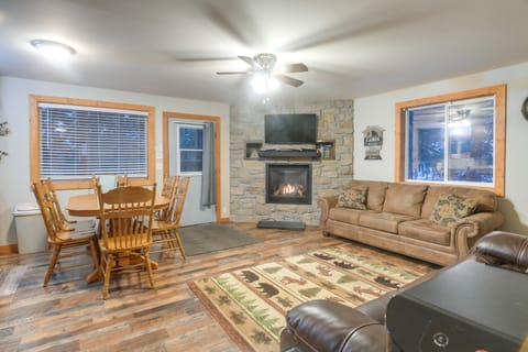 Family Cabin w/ Fire Pit - 25 Miles to Yellowstone House in Idaho
