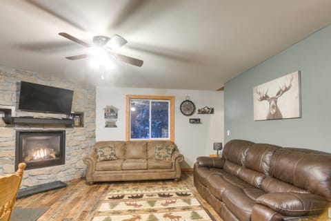 Family Cabin w/ Fire Pit - 25 Miles to Yellowstone House in Idaho