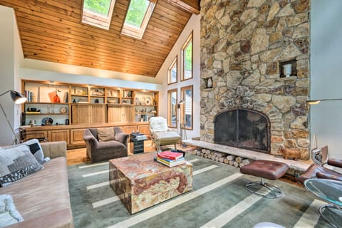 Luxe Plymouth Chalet w/ Indoor Pool & 3 Decks! House in Plymouth