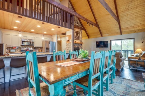 Deluxe A-Frame Home w/ Game Room & Deck! House in Angel Fire