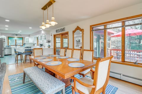 4 Mi to Slopes! Split Rock Resort Home w/ Fire Pit House in Kidder Township