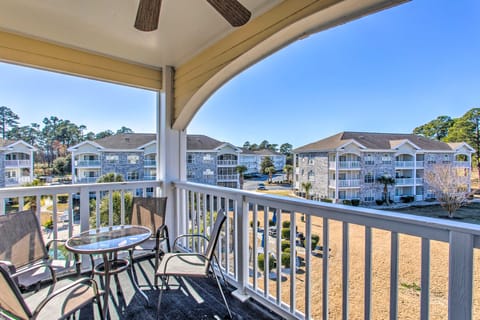 Pool & Golf Course Views: Myrtle Beach Condo Apartment in Carolina Forest