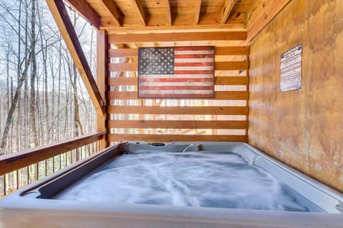Hot Tub + Fire Pit: Dog-Friendly Cabin in Murphy! House in Tennessee