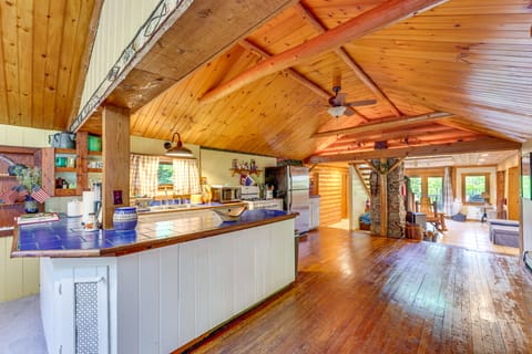 Saranac Lake Cabin w/ Deck: Pets Welcome! House in Harrietstown