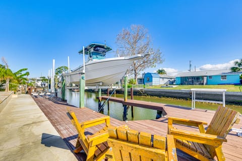 Spacious Canalfront Home w/ Pool ~ 1/2 Mi to Beach House in Hudson