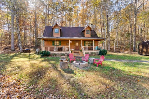 Smoky Mountain Cabin w/ Fire Pit: Hike & Fish! House in Tennessee