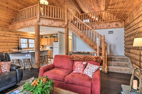 Secluded Gaylord Cabin w/ Deck, Fire Pit & Grill! House in Michigan