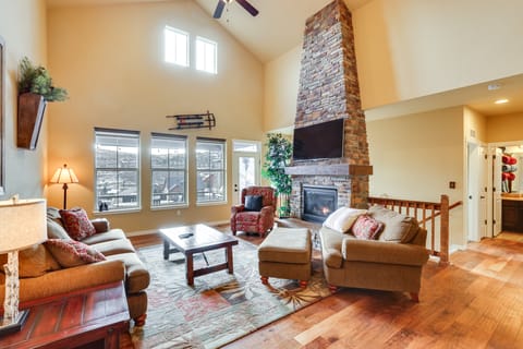 Spacious Granby Home w/ Views < 2 Mi to Ski + Golf House in Granby