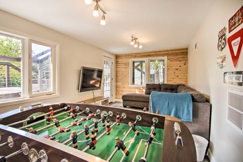 Dock, Deck & Boat Slip: Lakefront Eucha Home House in Lake O The Cherokees