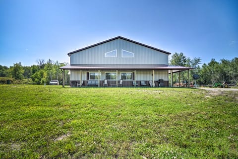 800-Acre Au Gres Oasis: 2 Ponds + ATV Trails! House in Michigan