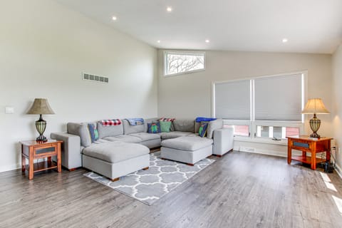 Lakefront Campbellsport Retreat w/ Dock & Yard! House in Wisconsin