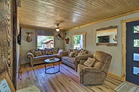 Cozy Cabin w/ Backyard Oasis: 11 Mi to Marina House in Norfork Lake