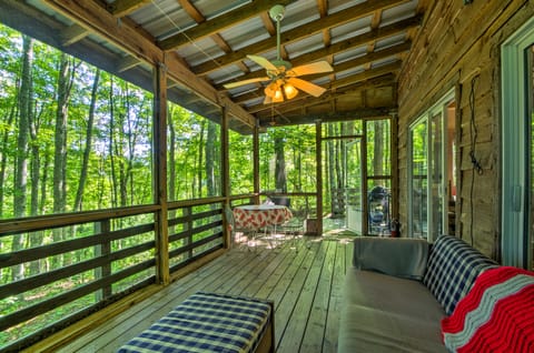 Screened Porch: ‘The Coop’ Robbinsville Cabin! House in Stecoah