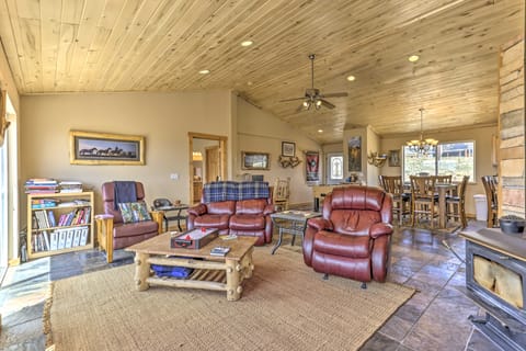 Sun-Soaked Fairplay Retreat w/ Private Deck! House in Park County