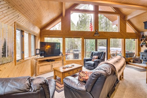 2 Mi to Rocky Mountain Nat'l Park: Cabin w/ Views House in Rocky Mountain National Park