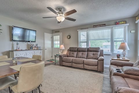 Steps to Lake of the Ozarks: Family Home w/ Views! Cottage in Ozark Mountains