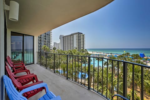Panama City Beach Condo w/ Balcony & Ocean Views Apartment in Edgewater Gulf Beach