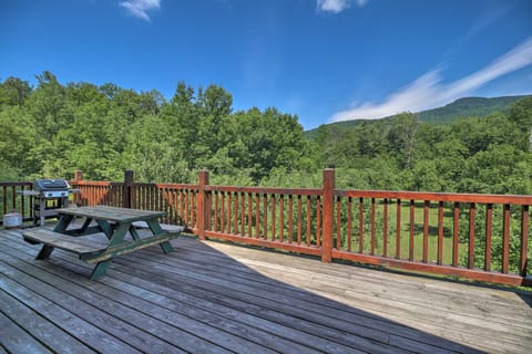 Ski Lodge Mtn Retreat w/ Fire Pit, Deck & Views! House in Addison County