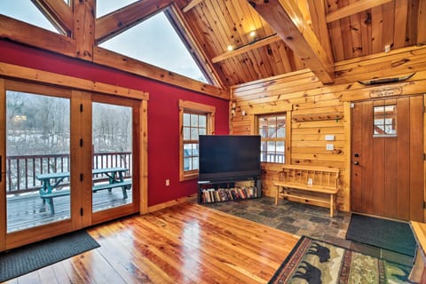 Ski Lodge Mtn Retreat w/ Fire Pit, Deck & Views! House in Addison County
