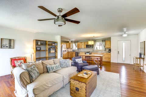 River Access & Gorgeous Views: Pisgah Forest Home! House in Pisgah Forest