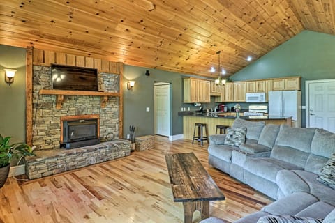 Private Bryson City Ranch Retreat w/ Mtn Views! House in Swain County