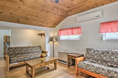 Homey Laconia Home w/ Private Porch & Grill House in Laconia