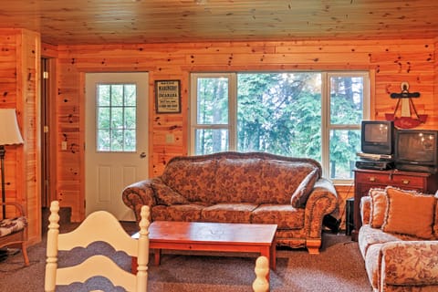 Gould City Lakefront Hideaway w/ Dock & Rowboat! House in Michigan