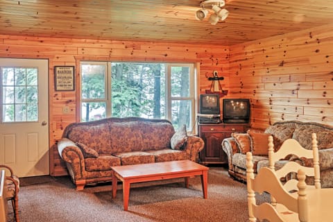 Gould City Lakefront Hideaway w/ Dock & Rowboat! House in Michigan