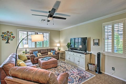 Patio + Pool Table: Estrella Oasis Near Hiking! House in Goodyear