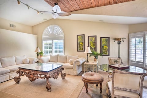 Indian Wells Oasis w/ Pool: Walk to Tennis Garden! House in Indian Wells