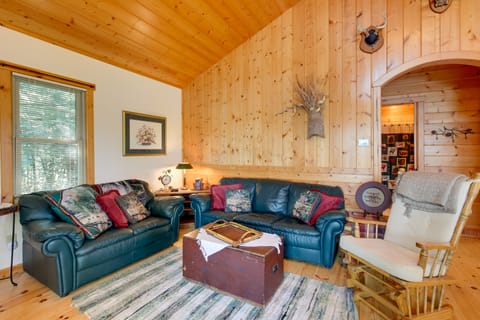 Waterfront Mercer Cabin w/ Wraparound Porch! House in Wisconsin