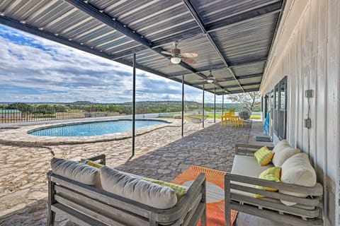 Trendy Fredericksburg Pad w/ Pool & Valley Views! House in Rio Grande